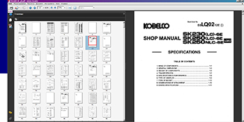 Kobelco Service Manuals