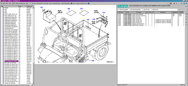 kubota parts catalog