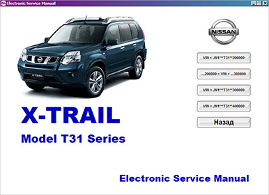 Nissan service manual