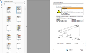  TADANO Manual&Operators
