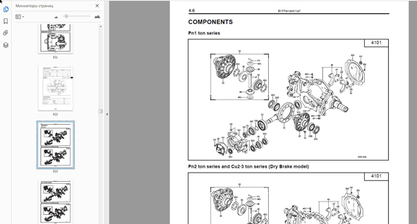 Toyota Forklift service manual
